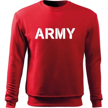 DRAGOWA детски суитшърт Army, червен (7295)