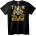 NOONEBRAND Тениска Аниме Train Insaiyan - 2XL, White