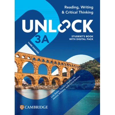 Unlock Level 3A Reading, Writing and Critical Thinking Student´s Book with Digital Pack 3rd edition