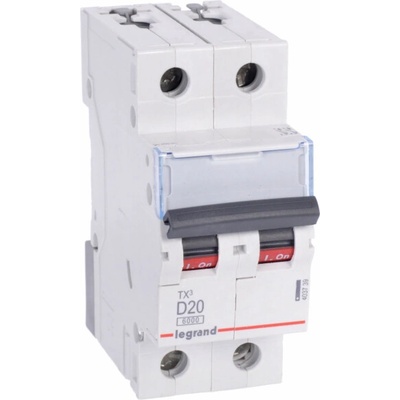 Legrand 2P D 20A 6kA AC S302 TX3 403739