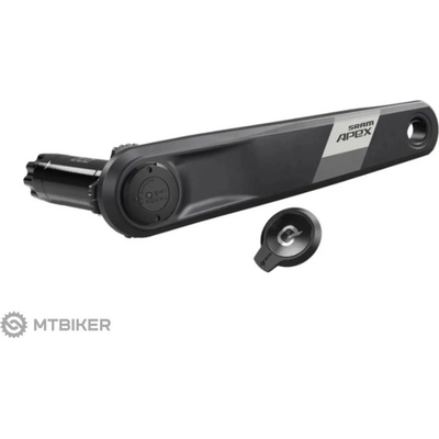 SRAM kľuky - APEX D1 DUB WIDE 175 - čierna