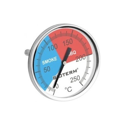 teploměr do udírny 2v1, 0-250 st.C