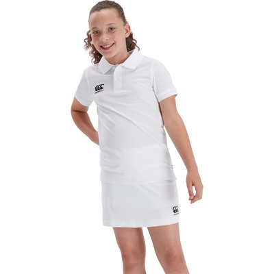 Canterbury Юношеска блуза с яка Canterbury Waimak Polo Shirt Junior - White