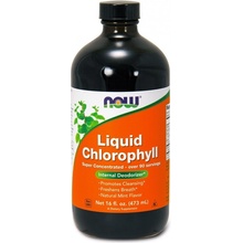 Now Foods Liquid Chlorophyll & Mint tekutý chlorofyl 473 ml