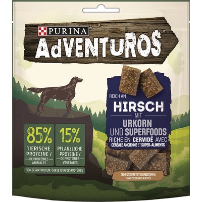 Adventuros 3 + 1 подарък! AdVENTuROS - С еленско и древни зърнени култури (24 х 90 г)