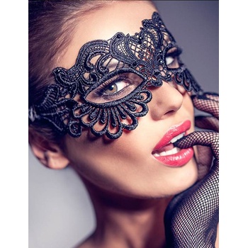 SuperLove Enchanting Sexy Lace Eye Mask Black