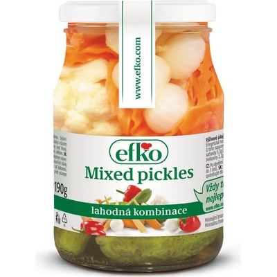 Efko Mixed Pickles zelenina 370 ml