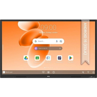 BENQ RE8605A, Panel 8G 128G 86" dotykový