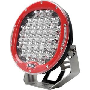  96w led ЛЕД ДИОДЕН СУПЕР МОЩЕН ВОДОУСТОЙЧИВ ХАЛОГЕН ФАР ПРОЖЕКТОР ЛАМПА 9 225 mm 12-24v