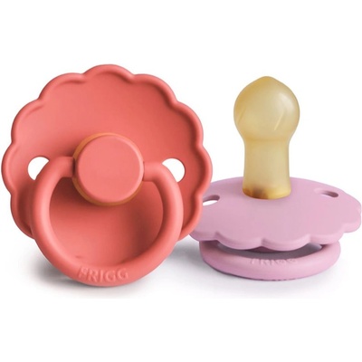 FRIGG Daisy Size 1: 0-6 months биберон Blush/Cotton candy 2 бр