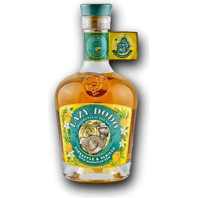 Lazy Dodo Pineapple & Vanilla 35% 0.7 L (čistá fľaša)