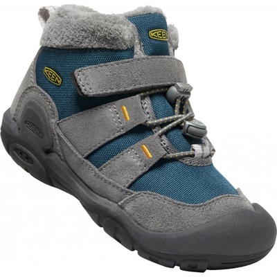 Keen dětské kotníkové boty Knotch Chukka CHILDREN steel grey/blue wing teal