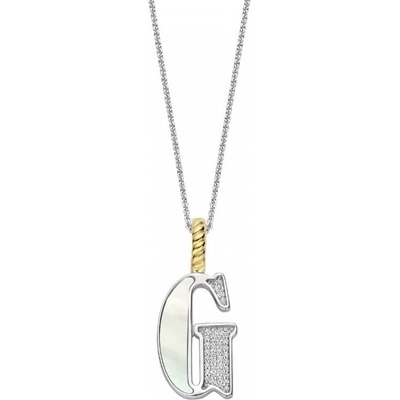 Ti Sento Сребърно колие с буква G Ti Sento 6840MW_G (6840MW_G)