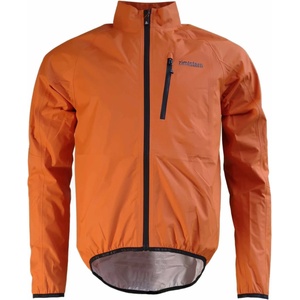 Zimtstern Мъжко водоустойчиво яке за колоездене Zimtstern Boltz Packable Rain Jacket Waterproof jacket - Burnt Orange (002-3208-0113)