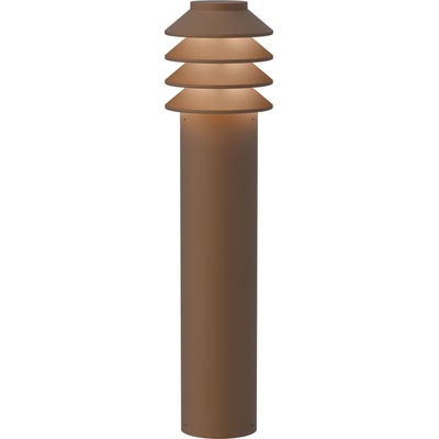Louis Poulsen Градинска лампа Bysted LED 2700K с основа за монтаж и адаптер L кафява (5747404456)