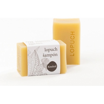 Mýdlárna Koukol Tuhý šampon proti lupům Lopuch 70 g