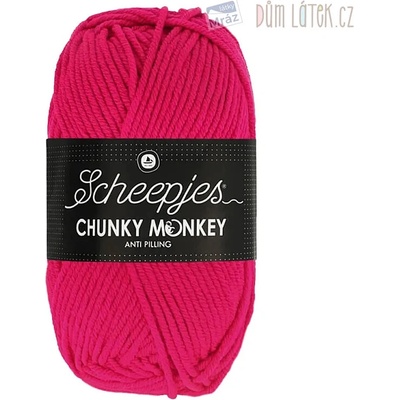 Priadza Chunky Monkey, purpurová