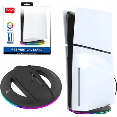iPega P5S025S Vertikální Stojan s RGB PS5 Slim White – Zboží Živě