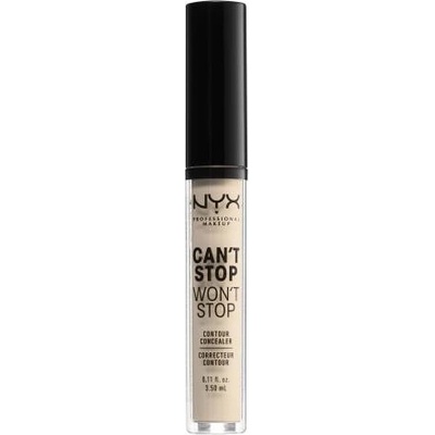 NYX Professional Make-up Can't Stop Won't Stop Tekutý korektor 1.5 Fair 3,5 ml – Zbozi.Blesk.cz