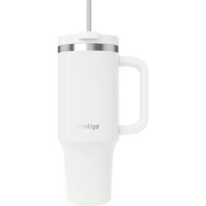 Contigo thermos bottle 1200 ml with handle and straw | Stainless Steel Insulated Thermal Drinking Bottle with Lid | Cools for 29 hours | Travel Mug | Thermo mug | - 2217786 (2217786)