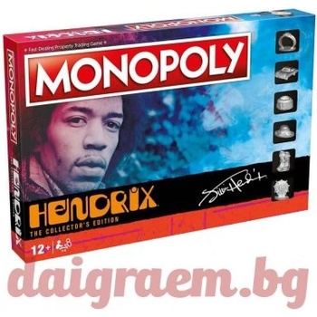 Winning Moves Настолна игра Монополи Джими Хендрикс (wm03131)