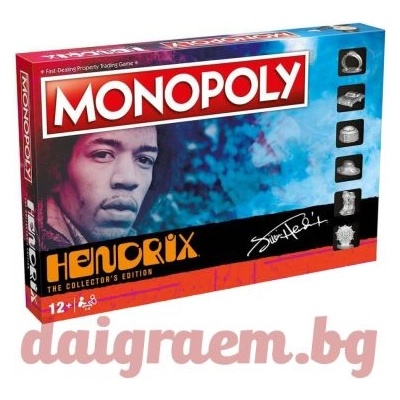 Winning Moves Настолна игра Монополи Джими Хендрикс (wm03131)
