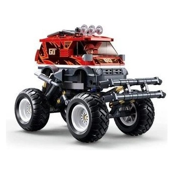 Sluban B1159 Natahovací Červený Off-Road GO