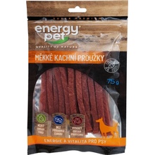 Energy Pet Měkké kachní proužky 75 g