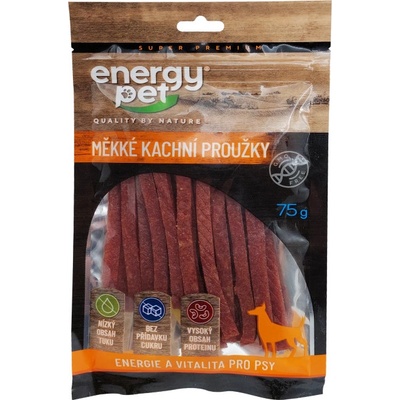 Energy Pet Měkké kachní proužky 75 g