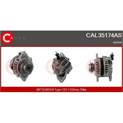 Alternátor CASCO CAL35174AS