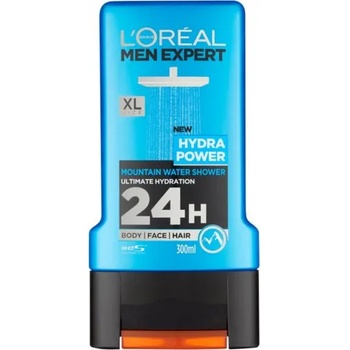 L'Oréal Men Expert Hydra Power - Душ гел за коса, тяло и лице за мъже 300мл