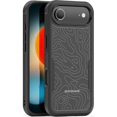 Dux Ducis iPhone Air DUX DUCIS SHLD защитен силиконов протектор за телефон със силна устойчивост на удар, камуфлажен модел, ЧЕРЕН GP-178371 (GP-178371)