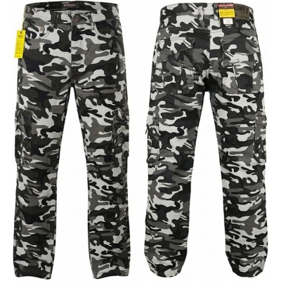 SAVIL JEANS kalhoty pánské TA19-8 kapsáče maskáče