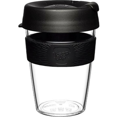 KeepCup Clear BLACK 340 ml
