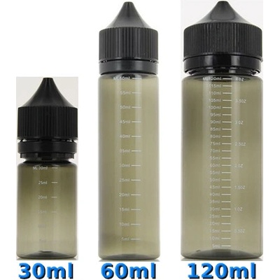 Microcig Chubby Gorilla prázdná lahvička černá 60ml