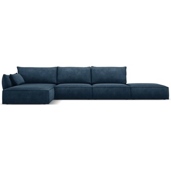 Mazzini Sofa Тъмносин ъглов диван (ляв ъгъл) Vanda - Mazzini Sofas (MAZ_LCO_142_F1_VANDA6)