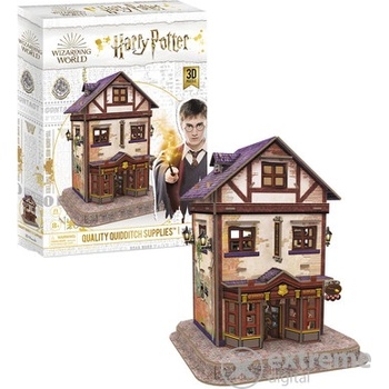CubicFun 3D puzzle Harry Potter Prvotřídní potřeby pro famfrpál 71 ks