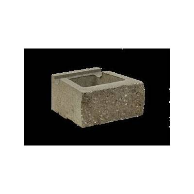 CUP STONE malý štípaný Žlutá