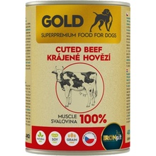 IRONpet Gold Dog Hovězí krájená svalovina 400 g