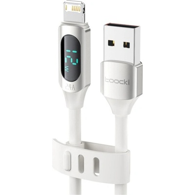 Toocki TQ-X55 nabíjací a dátový USB-A na Lightning 1m bílý