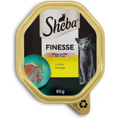 Sheba FINESSE with CHICKEN - пастет за котки с пилешко месо 85 гр