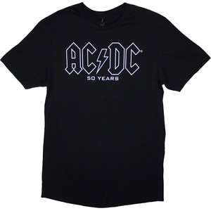 AC/DC History Logo Black M Риза (ACDCTS144MB02)