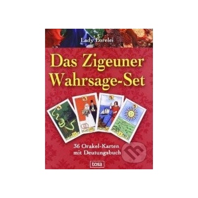 Das Zigeuner-Wahrsage-Set, Orakelkarten u. Deutungsbuch