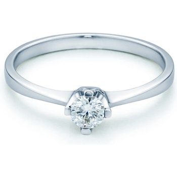SAVICKI Годежен пръстен Solitaire: бяло злато. диамант
