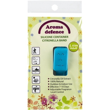 Z-repelenti Силиконова гривна " Aroma Defence" /контейнер/ за ВЪЗРАСТНИ с аромат на Цитронела - 1бр/оп. | Z-repelenti (999005-1)