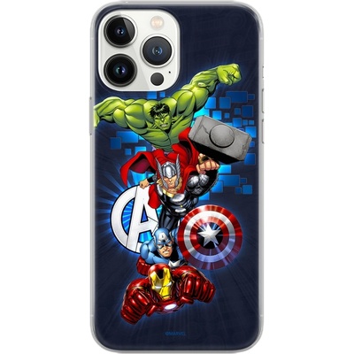 ERT GROUP Калъф Avengers за Iphone 14 Pro, Син (MPCAVEN241)