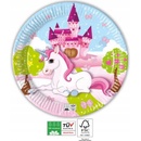 PROCOS Papierový tanier 20cm jednorožec