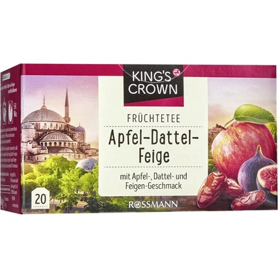 King's Crown Ovocný čaj jablko datle a fíky 40 g