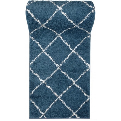 Nej-koberce Delhi OPAK 6132B SFJ modrý metráž 70 cm