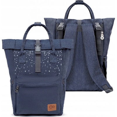 Kinderkraft taška/batoh Moonpack Confetti denim – Sleviste.cz